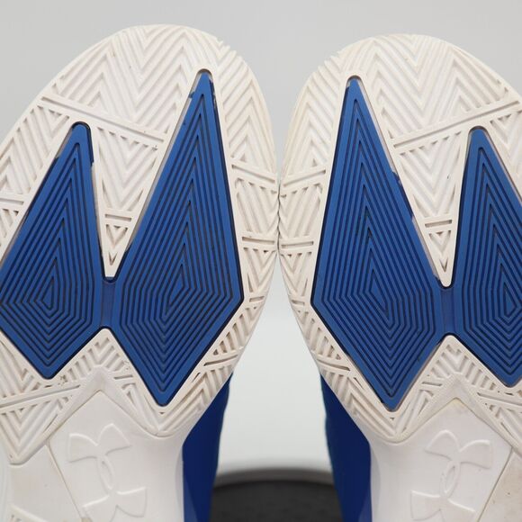 Under Armour Mens Size 13 Basketball Shoes Get B Zees Blue Gym Indoor Sneakers - Picture 14 of 16
